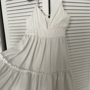 Pretty little thing white dress